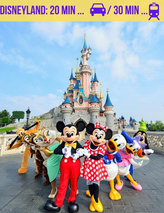 ויליה-סור-מארן Qhome 5 - F3 Confortable Entre Paris Et Disney - Parking Prive מראה חיצוני תמונה